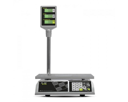 Купить Весы торговые Mertech M-ER 326 ACP-15.2 "Slim" (LCD, Белые) от Mertech