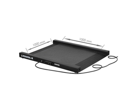 Купить Весы платформенные с печатью этикеток Масса-К 4D-LM-10/10-2000-RL от Масса-К