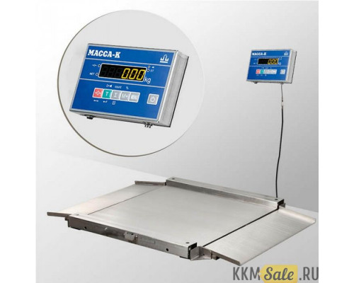 Купить Весы платформенные с пандусом Масса-К 4D-LA.S-10/10-500AB от Масса-К