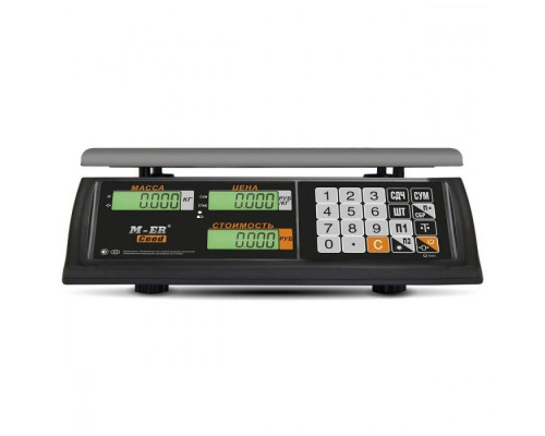 Купить Весы торговые Mertech M-ER 327 AC-15.2 "Ceed" (LCD, Черные) от Mertech