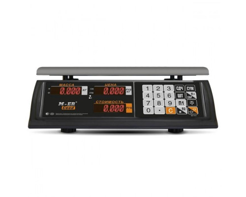 Купить Весы торговые Mertech M-ER 327 AC-32.5 "Ceed" (LED, Черные) от Mertech