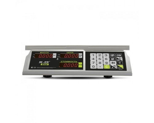 Купить Весы торговые Mertech M-ER 326 AC-15.2 "Slim" (LED, Белые, без АКБ) от Mertech