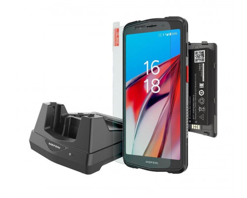 Купить Терминал сбора данных Meferi ME61 (2D SE5070, WiFi/LTE/BT/GPS/NFC, Andr.13, доп.АКБ, кредл) от Meferi