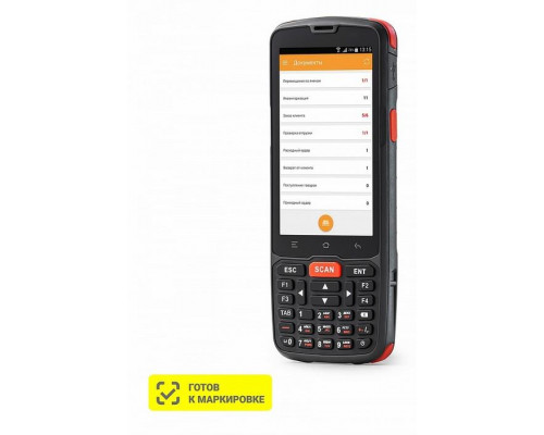 Купить Терминал сбора данных АТОЛ Smart.Slim Базовый (2D, 1/8Gb, WiFi/BT, БП, Andr.7) от Атол